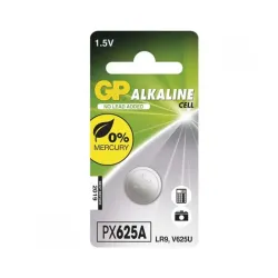 Baterija GP dugmasta 625A 1,5V blister 1/1 B1325 alkalne