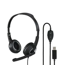 Slušalice Hama HS-USB250 PC Office Crne