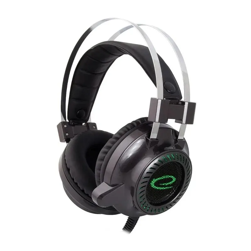 Esperanza Headset TOXIN EGH460 Gaming zelene Esperanza Headset TOXIN EGH460 Gaming zelene