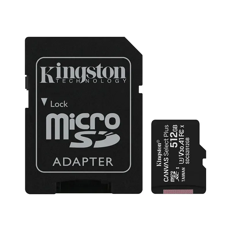 Kingston MC MicroSD 512GB Class 10 UHS-I, SDCS2/512GB Kingston MC MicroSD 512GB Class 10 UHS-I, SDCS2/512GB