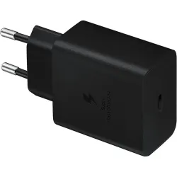 Samsung punjač 45W Super Fast Type-C crni (kabal uključen)