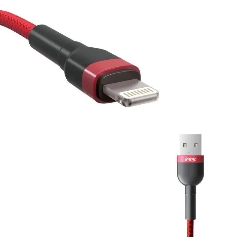MS kabal USB - Lightning 2.0, 1m, crveni MS kabal USB - Lightning 2.0, 1m, crveni