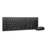 Desktop set Lenovo wireless Combo Pro/EU crni