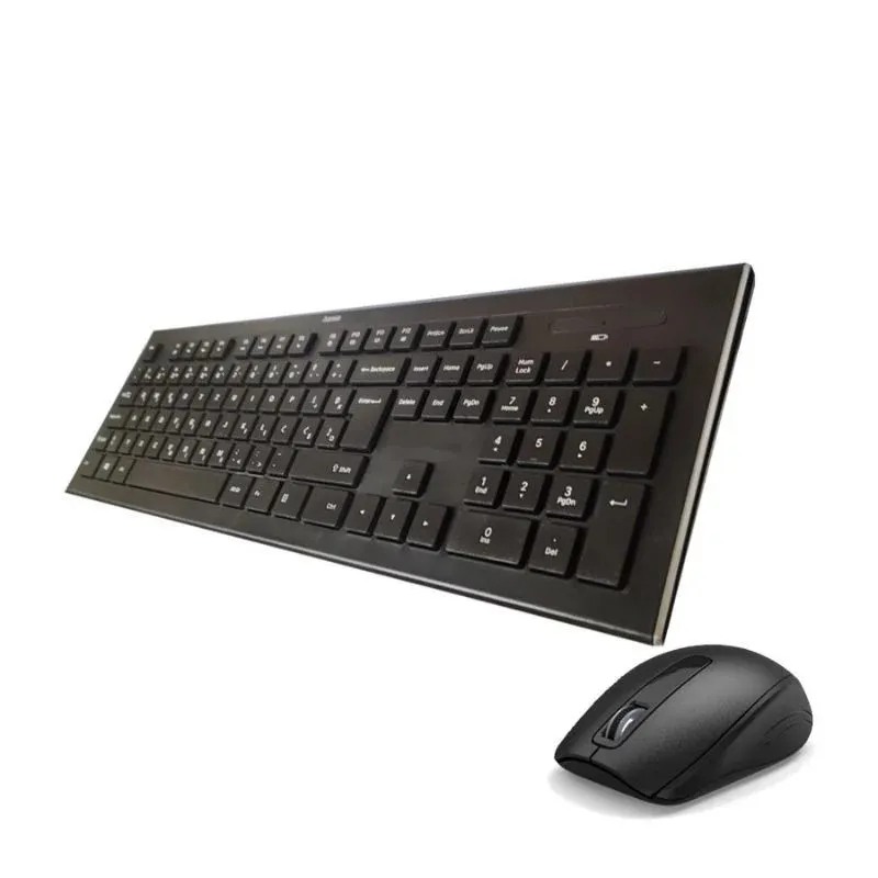Hama desktop set žični Cortino crni