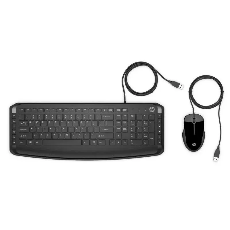 HP desktop set žični HP 200 crni