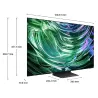 Televizor Samsung QLED TV 65'' (165 cm) QE65S90DATXXH