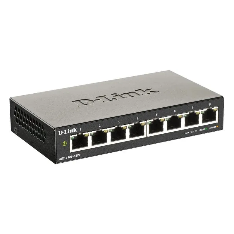 D-Link switch web upravljivi, DGS-1100-08V2/E D-Link switch web upravljivi, DGS-1100-08V2/E