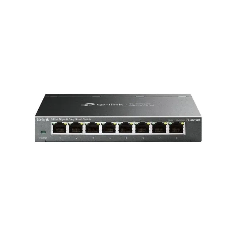 TP-Link TL-SG108E Switch 8x10/100/1000 TP-Link TL-SG108E Switch 8x10/100/1000