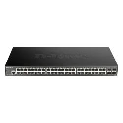 D-Link switch 52-port Gigabit including 4 10GbE SFP+ ports DGS-1510-52X