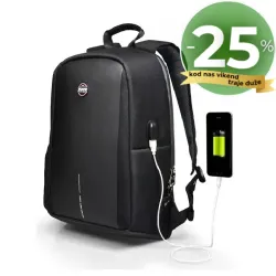 Port CHICAGO EVO ruksak za laptop 13/15,6 Anti-Theft + USB priključak