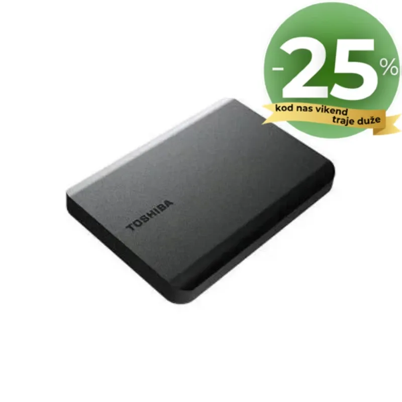 Toshiba Externi HDD Canvio Basic 2TB, USB3.2 Toshiba Externi HDD Canvio Basic 2TB, USB3.2