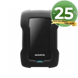 ADATA externi 1TB HD330 Durable lite, USB 3.2 crni