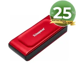 Kingston externi SSD 1TB crveni (SXS1000R/1000G)