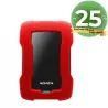ADATA externi 1TB HD330 Durable lite, USB 3.2 crno-crveni