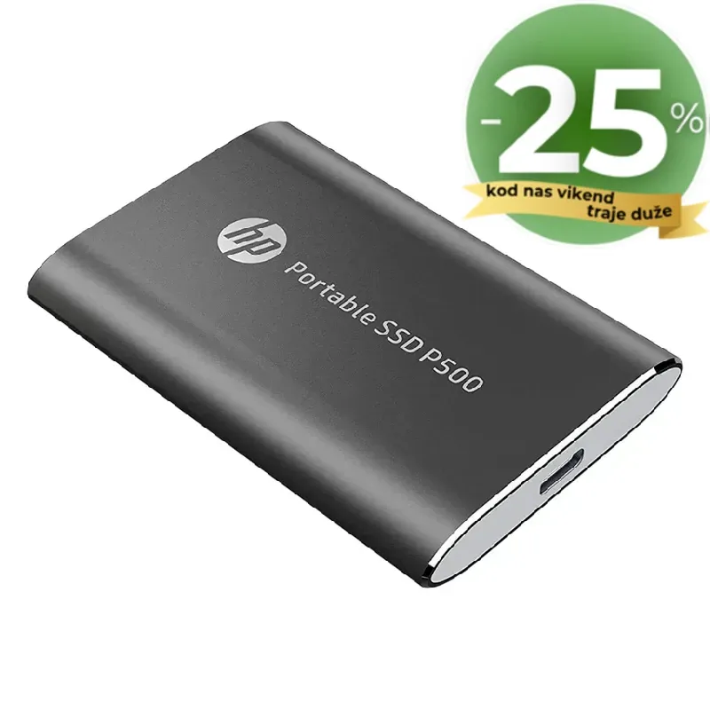 HP externi SSD 250GB crni (HPSSD250GP500) HP externi SSD 250GB crni (HPSSD250GP500)