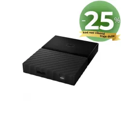 WD Externi 4TB MY Passport crni, WDBPKJ0040BBK