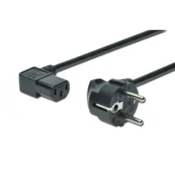 Digitus kabal napojni 220V 1,8m kosi utikač, AK-440102-018-S