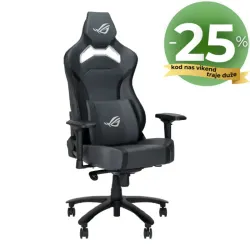 Asus gaming stolica ROG Chariot X Core siva