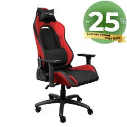 Trust gaming stolica GXT714R RUYA, crvena