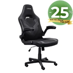 Trust gaming stolica GXT703R RIYE, crna